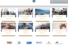 Tablet Screenshot of oceana.co.za