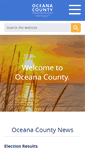 Mobile Screenshot of oceana.mi.us